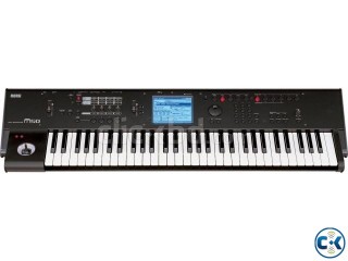 like new korg m50 keyboard with flight case