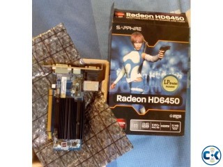 Graphics Card- Sapphire Radeon HD 6450 2 GB DDR3
