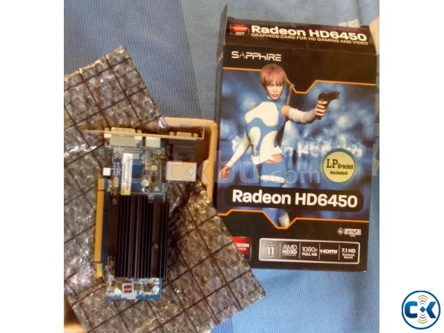 Graphics Card- Sapphire Radeon HD 6450 2 GB DDR3 large image 0
