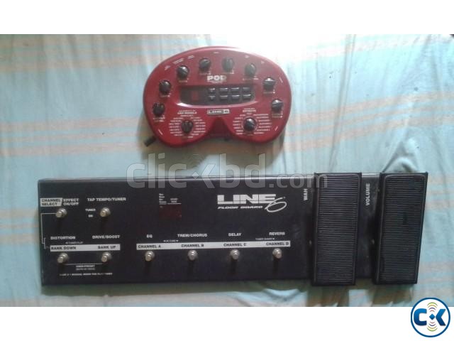 line6 pod2.0 with floor board double padel  large image 0