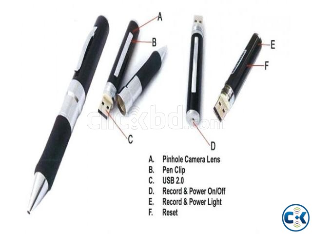 Spy Pen Camera 16 GB large image 0