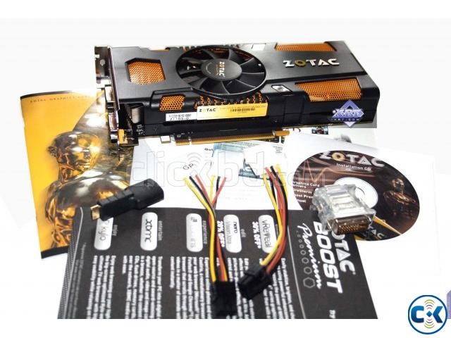 Zotac GTX 560Ti 1GB DDR5 Boxed Everything  large image 0