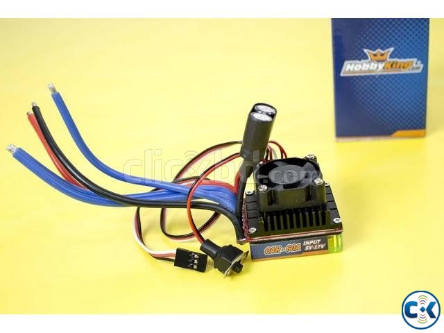 HobbyKing Brushless Car ESC 60A w Reverse large image 0