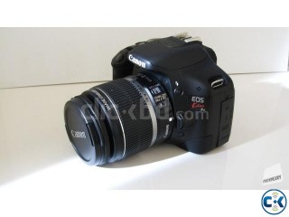 Canon EOS 550D kiss x4 With Xtra Prime Lens 