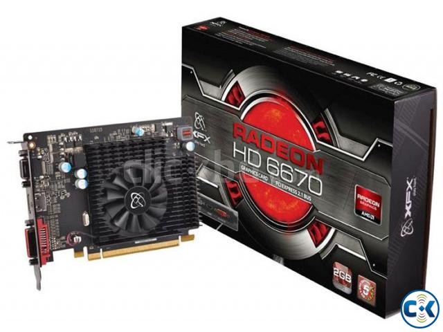Xfx HD 6670 1gb DDR3 with 20 months warranty  large image 0