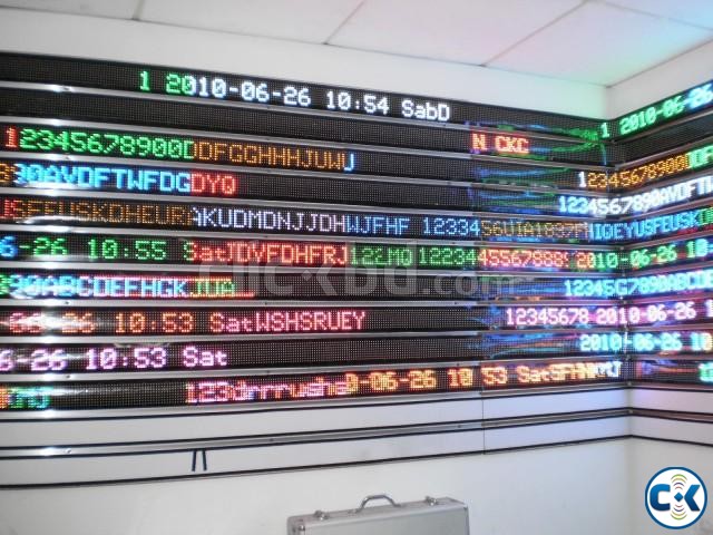 LED Display Sign bord Any sze large image 0