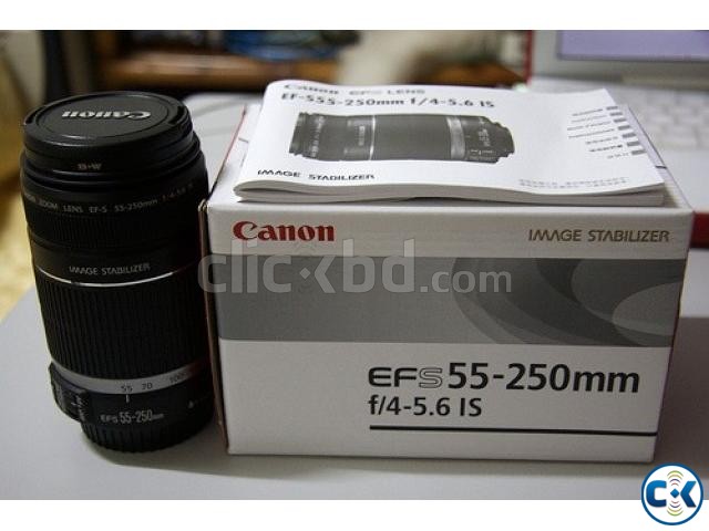 CANON EF-S 55-250mm f 4-5.6 IS Lens . ELECTRIC DREAM . large image 0