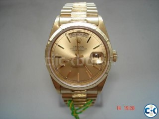 Solid gold original Rolex