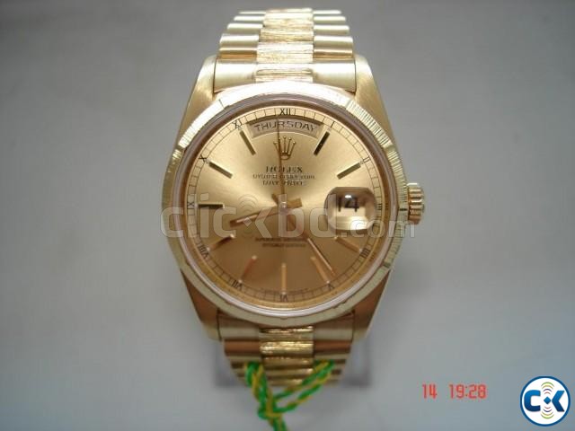 Solid gold original Rolex large image 0