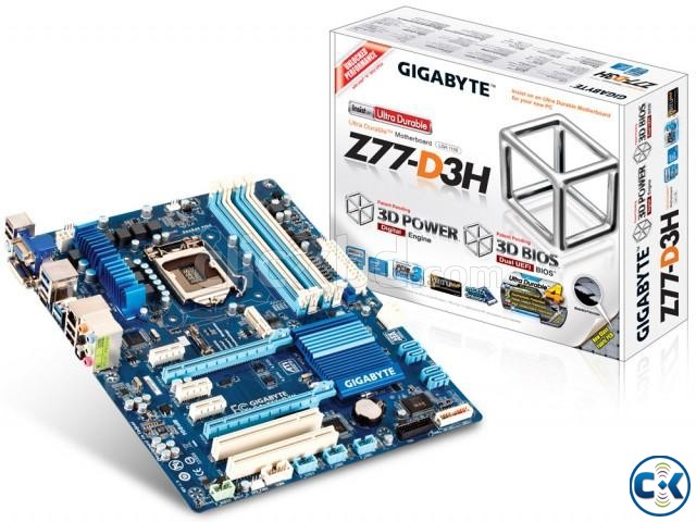 MOTHERBOARD GIGABYTE Z77 D3H large image 0