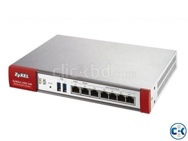 ZyWALL-USG100 2 WAN 5 LAN 2 USB FIREWALL ROUTER large image 0