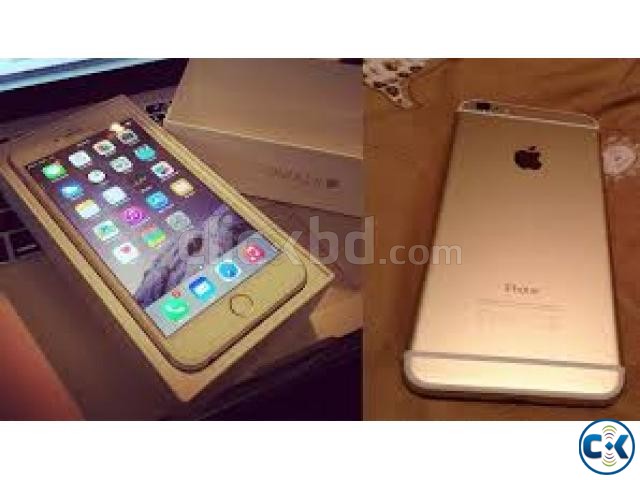 i Phone 6 Gold Color 16 GB Full Intact Box with everything large image 0
