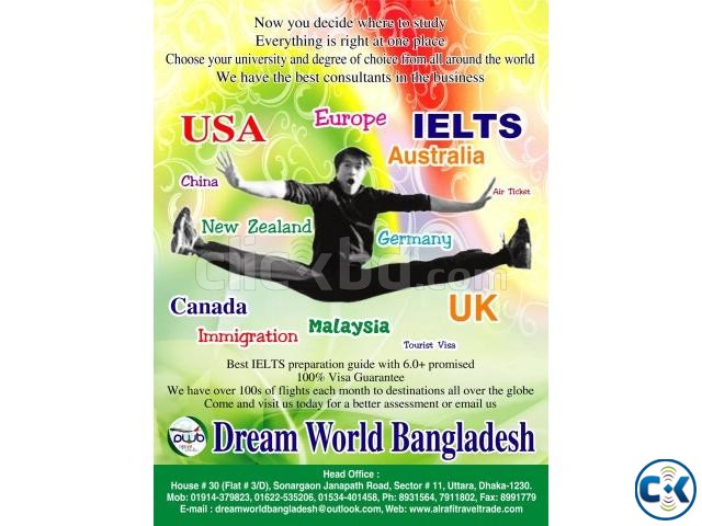 Best Place for Student Visa and Tourism large image 0