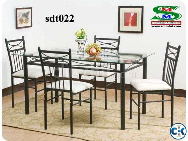 Steel Dinning Table 022  large image 0