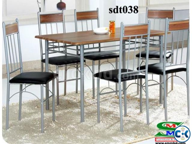 Steel Dinning Table 038  large image 0