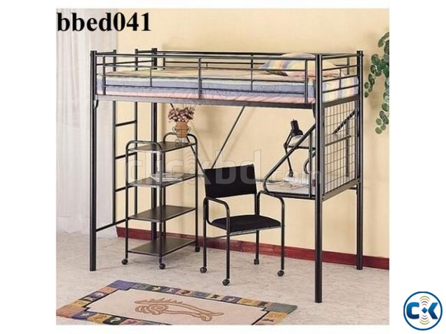 Bunk bed with desk Shelf 041  large image 0