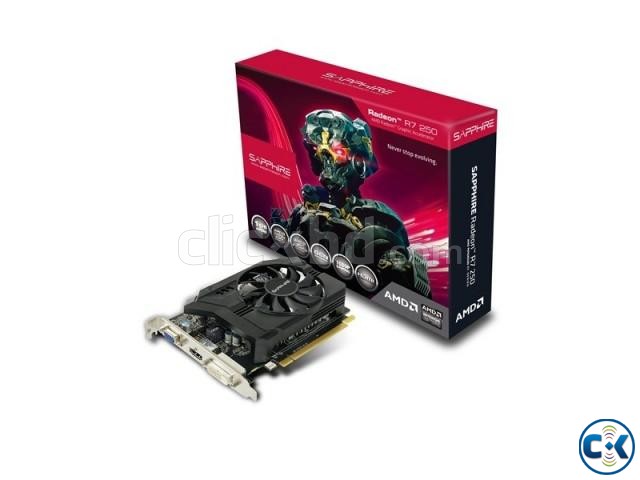 Sapphire R7 250 1G GDDR5 With 1 year Warranty  large image 0