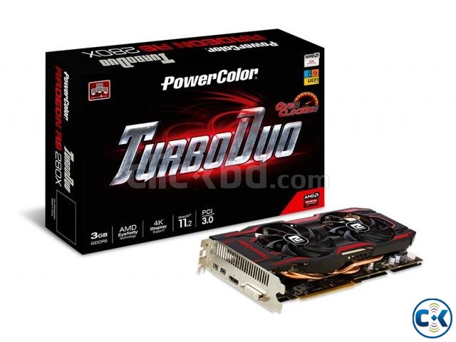 PowerColor TurboDuo R9 280X 3GB GDDR5 OC Grapish Card large image 0