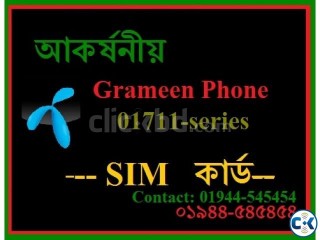 01711-SERIES GrameenPhone Sim Card