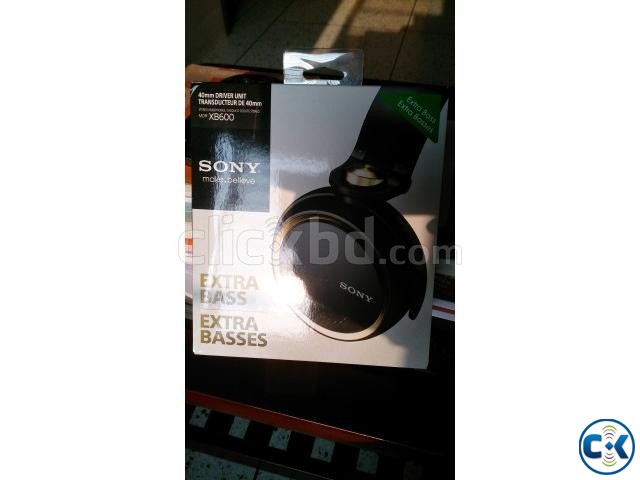 Sony MDR XB600 large image 0