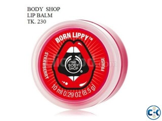 body SHOP lip BALM born LIPPY