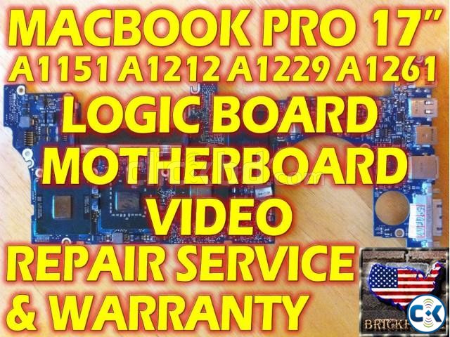 MACBOOK PRO A1226 820-2101-A LOGIC BOARD REPAIR SERVICE  large image 0