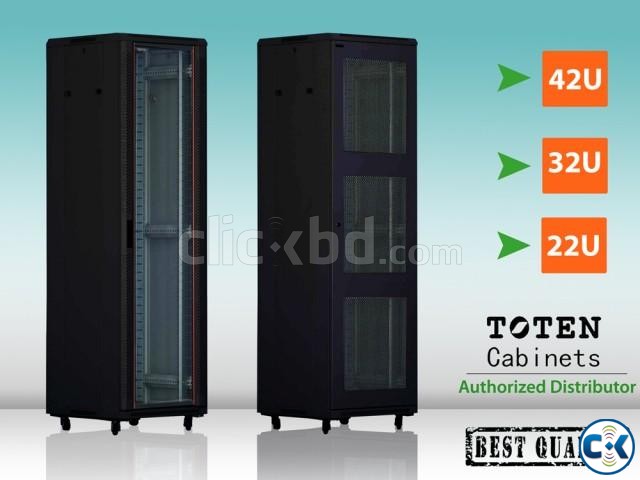 TOTEN Network Server Rack Cabinet - 32U large image 0