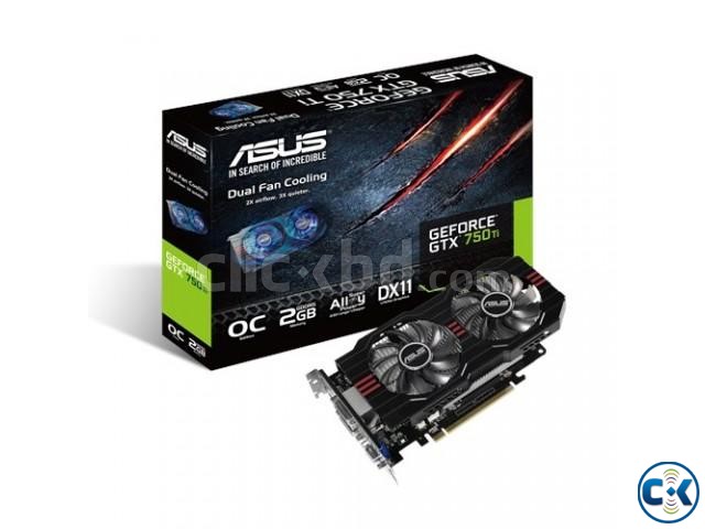 Asus Geforce GTX 750ti 2GB DDR5 Graphics Card large image 0