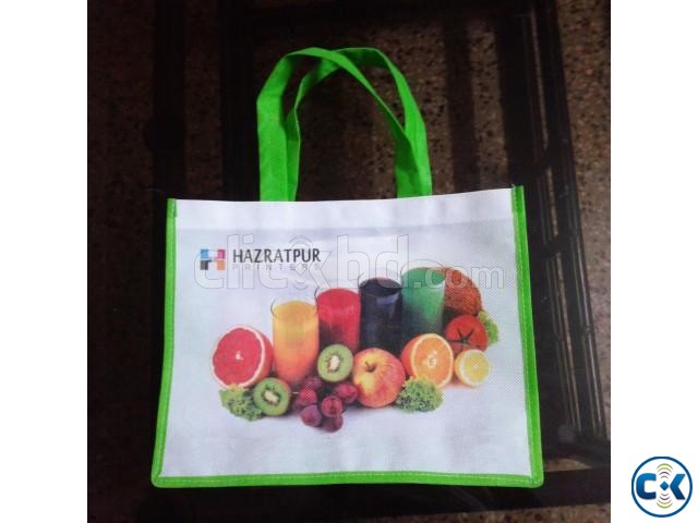 Non Woven bag multicolor print large image 0