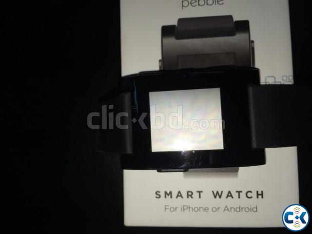 Pebble Smart Watch Apple Android Supported  large image 0