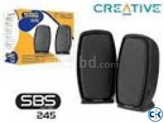 NEW SPEAKER CREATIVE SBS245- 2PCS BOX 