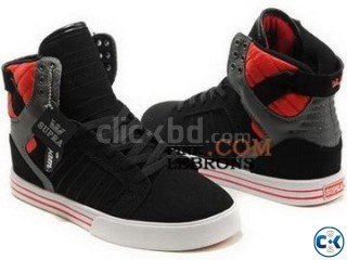 Stylish Black Color Supra Muska Casual Shoe