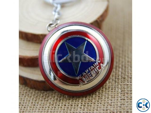 Captain America Key Ring large image 0