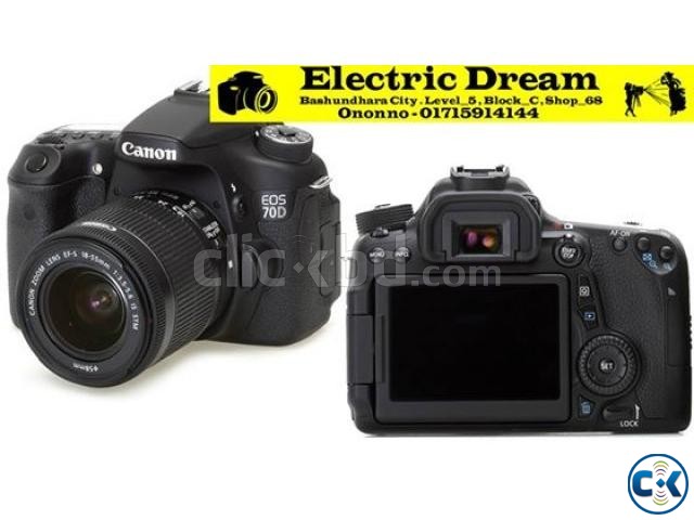 Canon 70D Body .ELECTRIC DREAM . large image 0