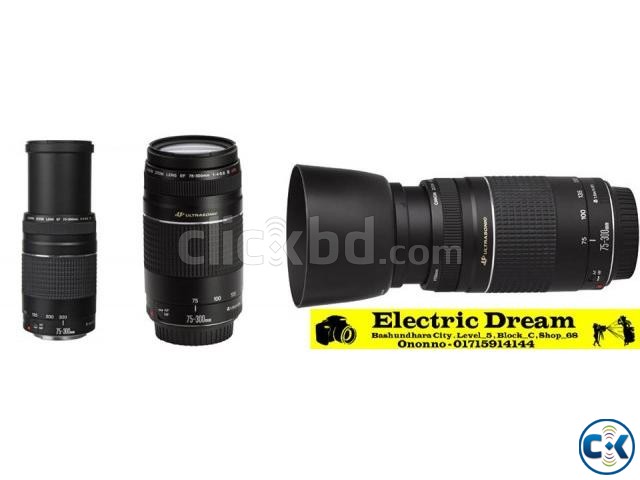 CANON EF-S 75-300mm f 4-5.6 Lens . ELECTRIC DREAM large image 0