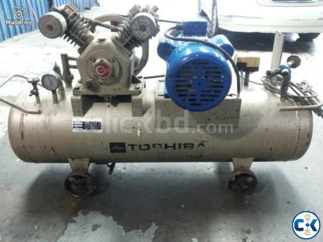 15hp Toshiba Air Compressor large image 0