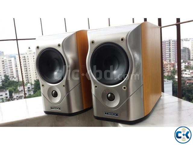 Mission M51 Bookshelf Speaker with Stand Made In UK large image 0