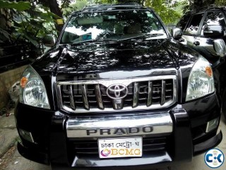 Black Prado 2012 For Rent In Dhaka