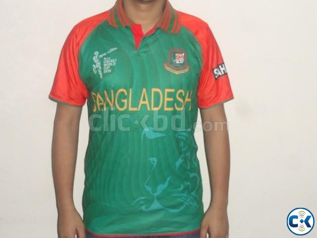 Bangladesh Team World Cup Jersey 2015 large image 0