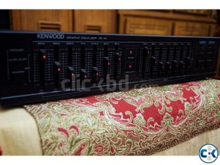 KENWOOD 14 BAND STERIO EQUILIZER RED LED.