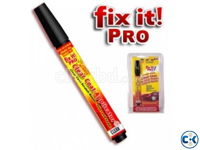 Fix It Pro Clear Coat Scratch Remover Pen New  large image 0