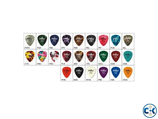 Celluloid Guitar Pick large image 0