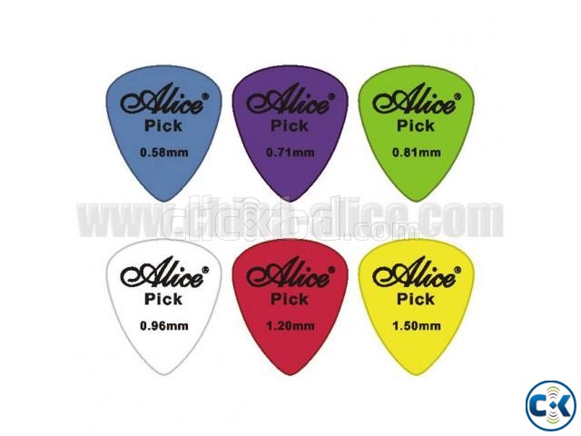 Clear Guitar Picks large image 0