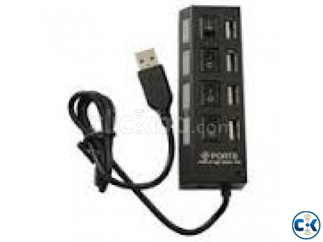 HI SPEED USB Hub 4 PORT SWITCH large image 0