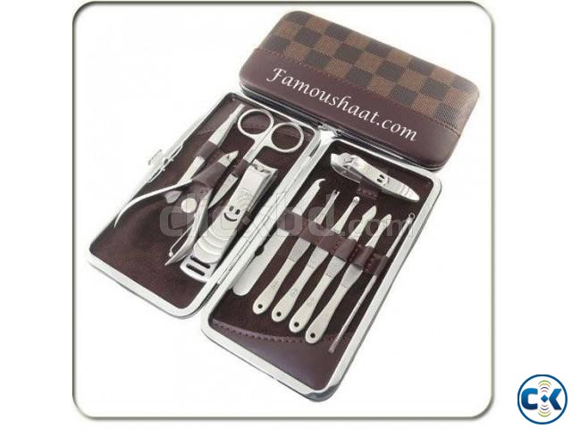 Stainless Steel Manicure Box large image 0