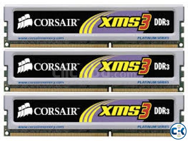 Corsair XMS3 2GBx3 6 GB 1600mhz DDR3 large image 0