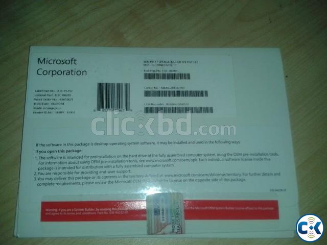 Microsoft Windows 7 Professional-64bit Original large image 0