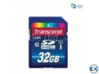 Transcend 32GB Memory Card SDHC Class10