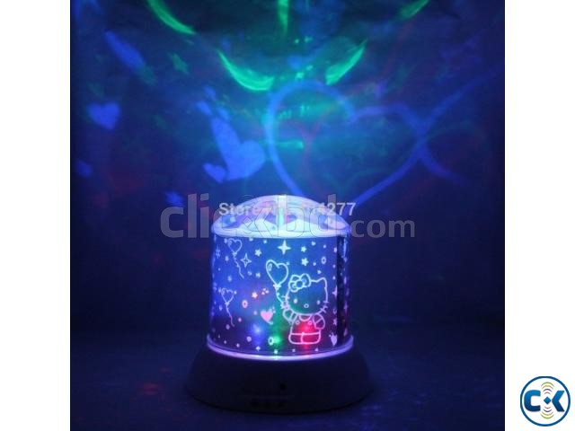 Multi color projection dj party light large image 0