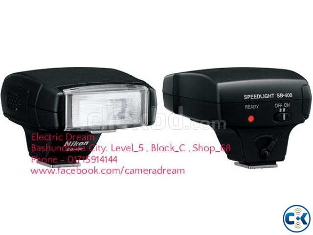 Nikon SB-400 speed light large image 0